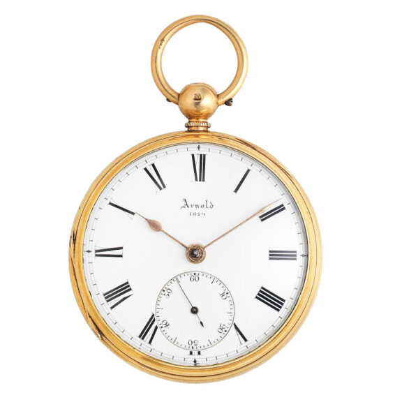 English gold watch with spring detent escapement Circa 1810