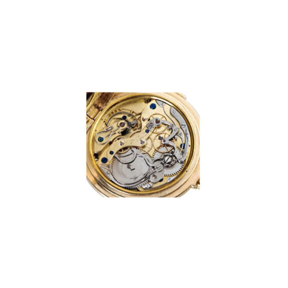 German gold hunting cased lever watch with chronograph Circa 1924 German gold hunting cased lever watch with chronograph Circa 1924