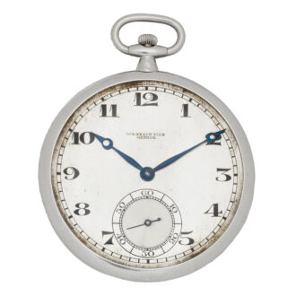 Slim Swiss platinum lever dress watch Circa 1915