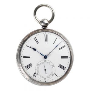 Rare German silver lever Glashütte pocket watch Circa 1855watch Circa 1855