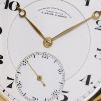 German gold lever hunting cased watch Circa 1925
