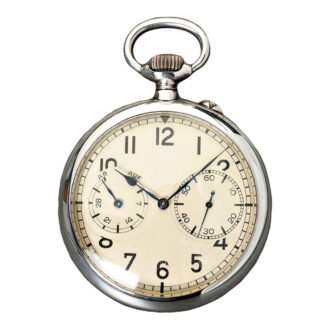 German silver open faced deck watch Circa 1953