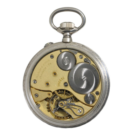 German silver lever escapement deck watch Circa 1953 German silver lever escapement deck watch Circa 1953