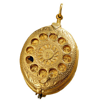 German oval Renaissance pendant verge watch Circa 1600