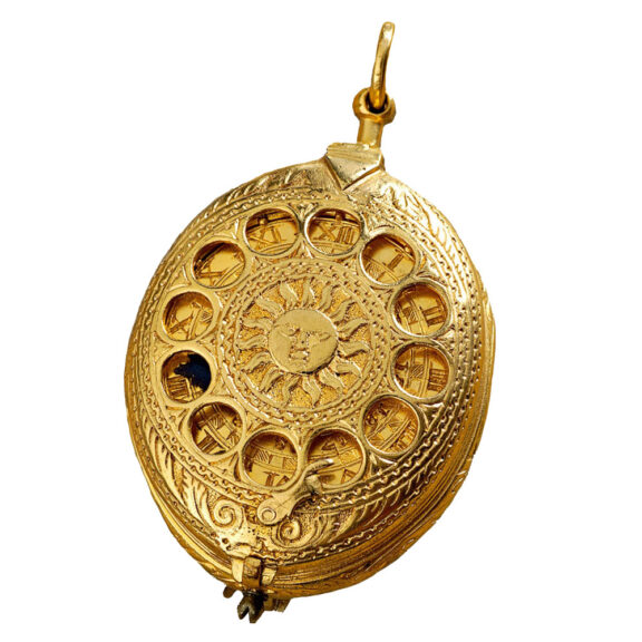 German oval Renaissance pendant verge watch Circa 1600