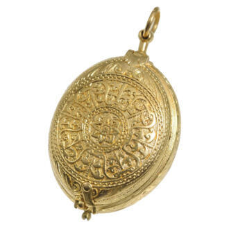 German oval Renaissance pendant verge watch Circa 1600