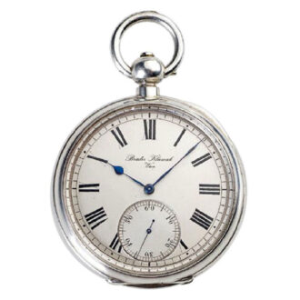 Swiss silver deck chronometer with pivoted detent escapement Circa 1900