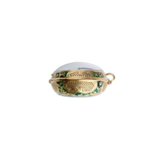 French gold quarter repeating verge pocket watch Circa 1740