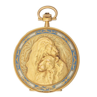Swiss 14k gold hunting cased keyless lever watch Circa 1920