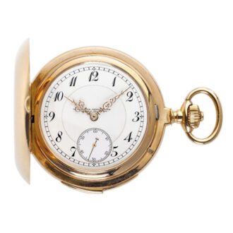 German gold minute repeating pocket watch Circa 1900