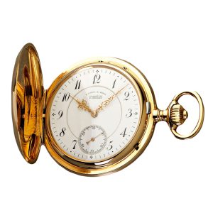German 18K gold lever hunting cased watch Circa 1906