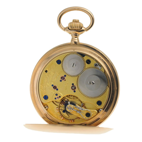 German 18K gold lever hunting cased watch Circa 1906 German 18K gold lever hunting cased watch Circa 1906