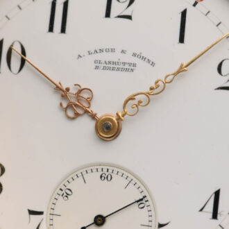 German gold hunting cased lever pocket watch Circa 1888