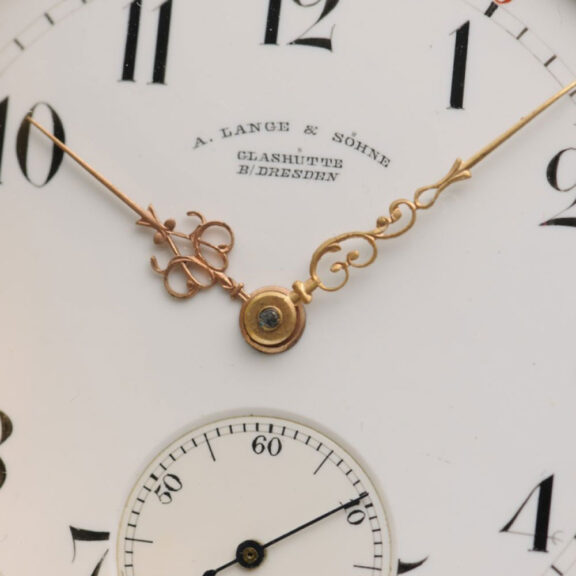 German gold hunting cased lever pocket watch Circa 1888 German gold hunting cased lever pocket watch Circa 1888