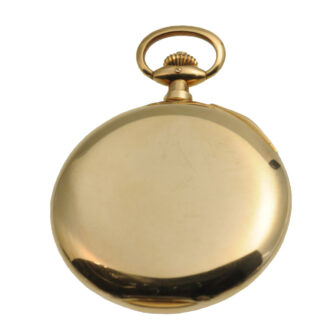 Fine German 14k gold hunting cased lever watch Circa 1925 Fine German 14k gold hunting cased lever watch Circa 1925