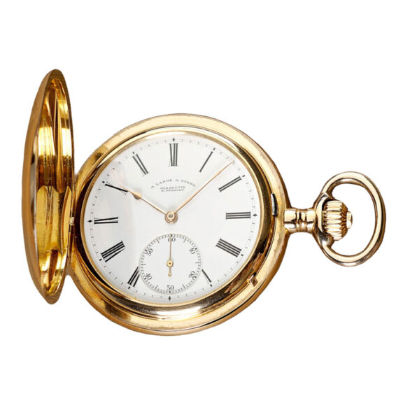 German gold hunting cased pocket watch Circa 1907 German gold hunting cased pocket watch Circa 1907