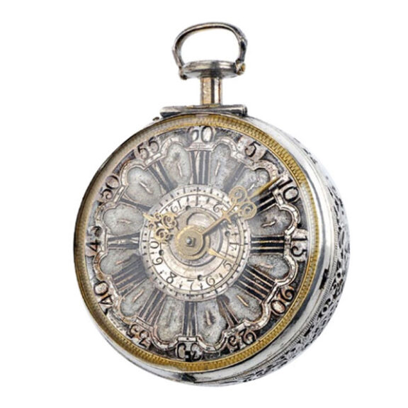 Dutch silver hour repeating coach watch Circa 1720