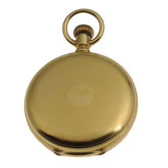 German gold lever with 30h power reserve indicator Circa 1880
