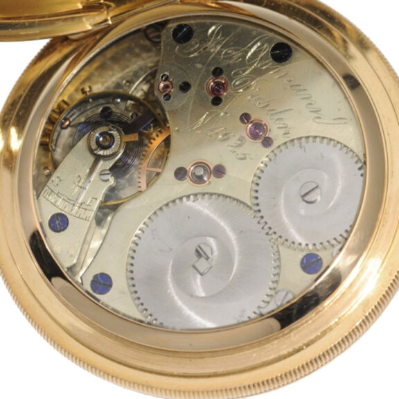 German gold cased pocket watch in quality 1A Circa 1870 German gold cased pocket watch in quality 1A Circa 1870