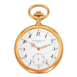 Swiss gold minute repeating watch 