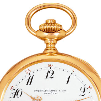 Swiss gold minute repeating watch "Trip Repeater" Circa 1900 Swiss gold minute repeating watch "Trip Repeater" Circa 1900