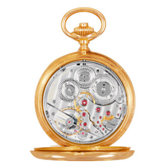 Swiss gold minute repeating watch "Trip Repeater" Circa 1900 Swiss gold minute repeating watch "Trip Repeater" Circa 1900