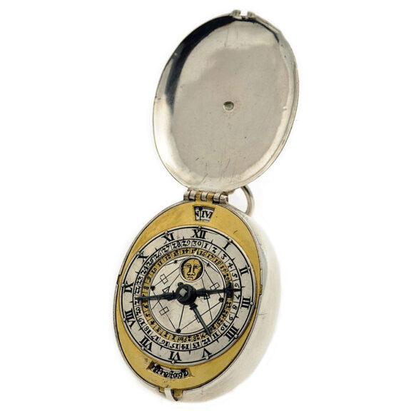 German astronomical Puritan pre balance spring verge watch Circa 1640