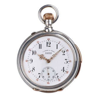 German silver minute repeating watch Circa 1900