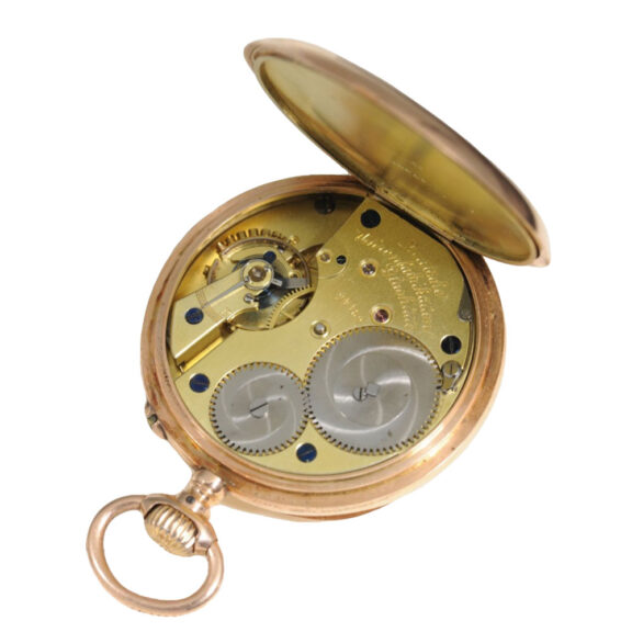 German Glashütte open faced pocket watch Circa 1887 German Glashütte open faced pocket watch Circa 1887