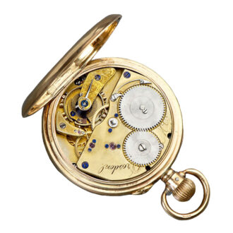 German 9K gold cased pocket watch in quality 1A Circa 1870 German 9K gold cased pocket watch in quality 1A Circa 1870