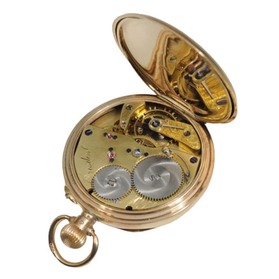 German 9K gold cased pocket watch in quality 1A Circa 1870 German 9K gold cased pocket watch in quality 1A Circa 1870