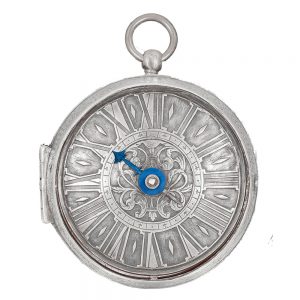 Fine Swiss silver single-hand Oignon verge watch Circa 1690