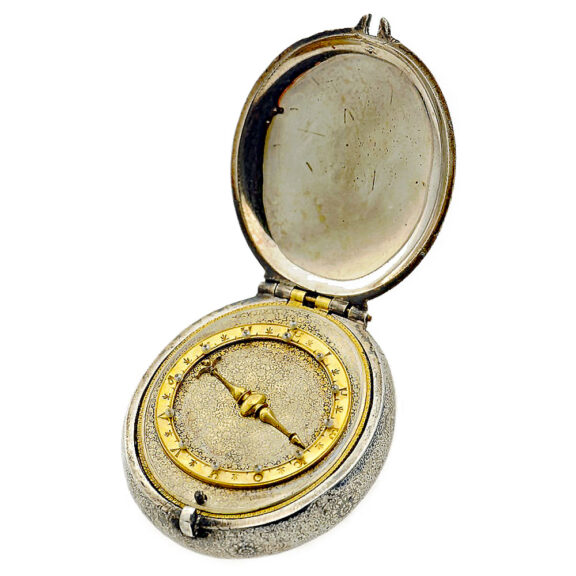 Oval, single handed pendant watch for Ottoman Empire Circa 1670 Oval, single handed pendant watch for Ottoman Empire Circa 1670