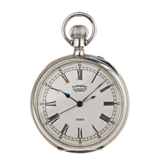 German Glashütte half seconds beating deck chronometer Circa 1916