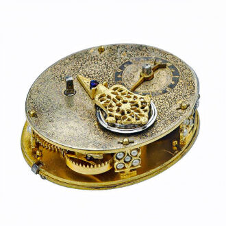 Oval, single handed pendant watch for Ottoman Empire Circa 1670 Oval, single handed pendant watch for Ottoman Empire Circa 1670