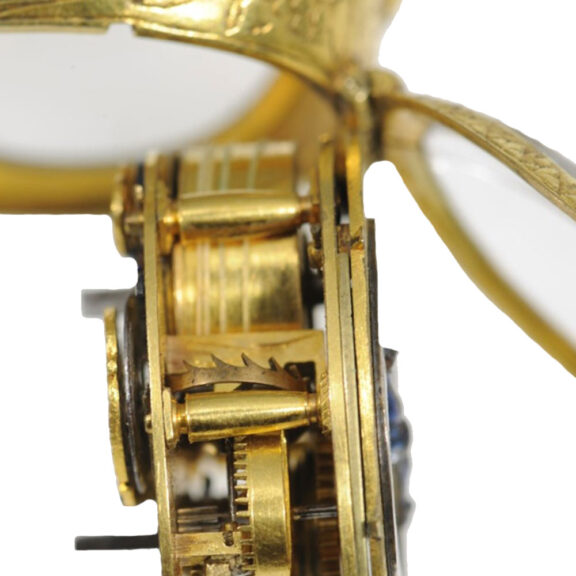 Swiss gilt verge watch in form of a tulip bud Circa 1650 Swiss gilt verge watch in form of a tulip bud Circa 1650