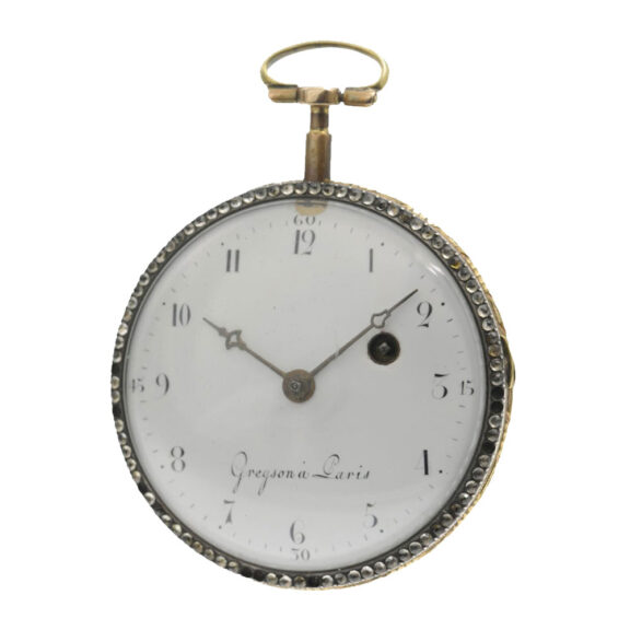 French exquisitely ornamented neoclassicism watch Circa 1785 French exquisitely ornamented neoclassicism watch Circa 1785