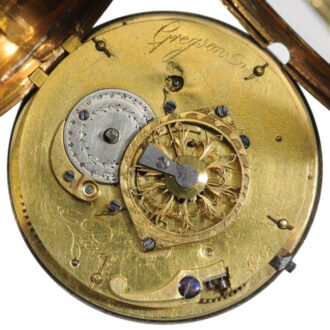 French exquisitely ornamented neoclassicism watch Circa 1785