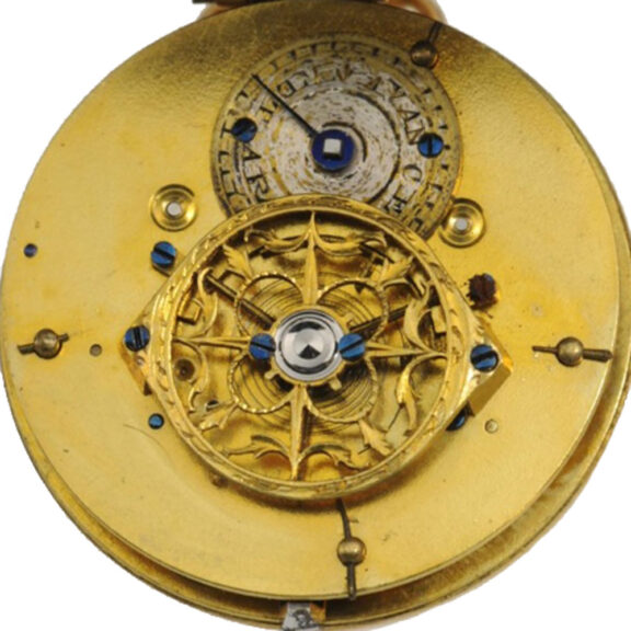 French fine gold, enamel and pearl set watch Circa 1800 French fine gold, enamel and pearl set watch Circa 1800