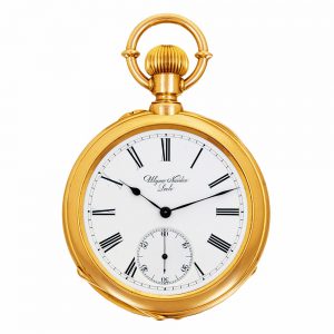Fine Swiss 18 carat yellow gold pocket chronometer Circa 1880