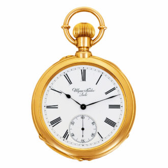 Fine Swiss 18 carat yellow gold pocket chronometer Circa 1880