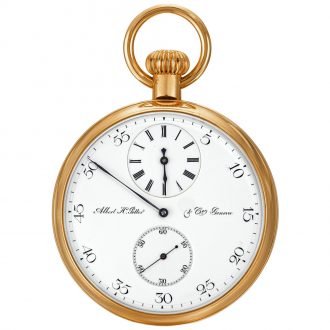 Unique Swiss watch with unusual lever escapement Circa 1887