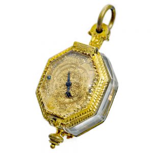 French octagonal pre haispring verge neck watch Circa 1580