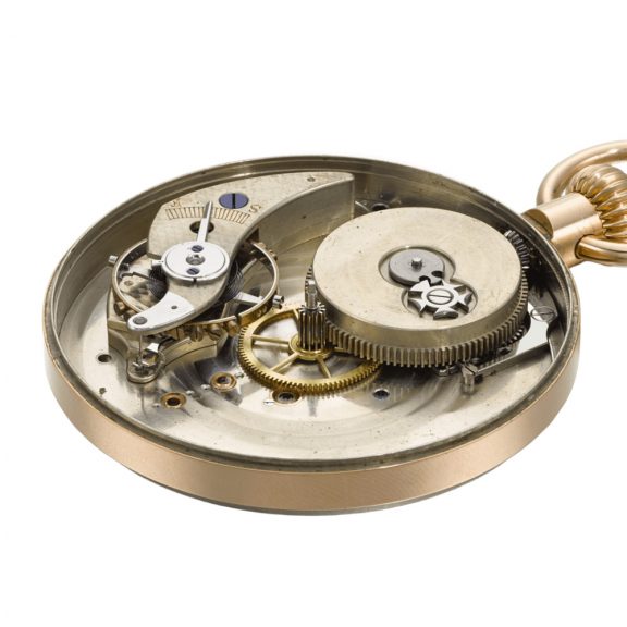Unique Swiss watch with unusual lever escapement Circa 1887 Unique Swiss watch with unusual lever escapement Circa 1887