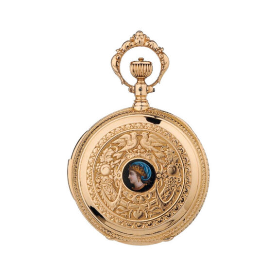 German gold Glashuette quarter repeating hunting watch Circa 1898