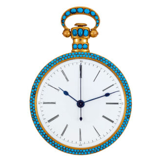 Swiss gilt brass lever watch for Chinese market Circa 1860