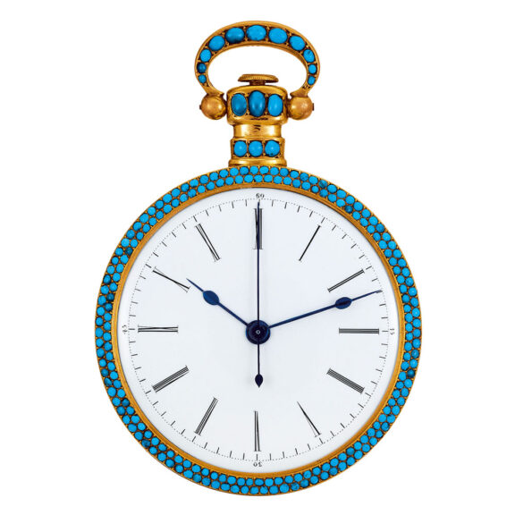 Swiss gilt brass lever watch for Chinese market Circa 1860 Swiss gilt brass lever watch for Chinese market Circa 1860