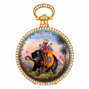 Rare Swiss lever watch for the Chinese market Circa 1860