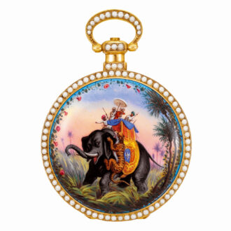 Rare Swiss lever watch for the Chinese market Circa 1860