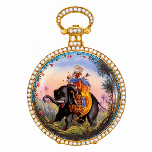 Rare Swiss lever watch for the Chinese market Circa 1860